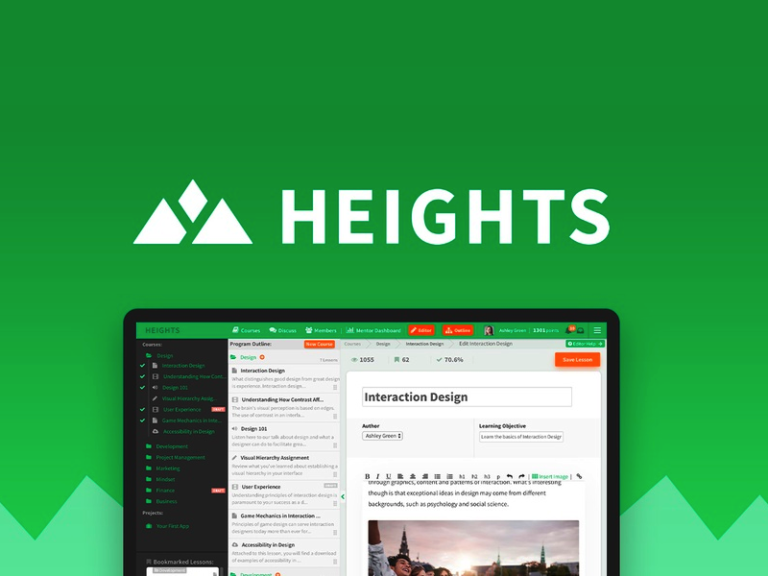 Heights Platform: Yetenekli Online Eğitim Platformu [Tükendi]