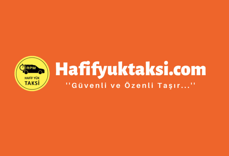 Hafif Yük Taksi: Küçük Araçlarla Hafif Yük Taşımacılığı