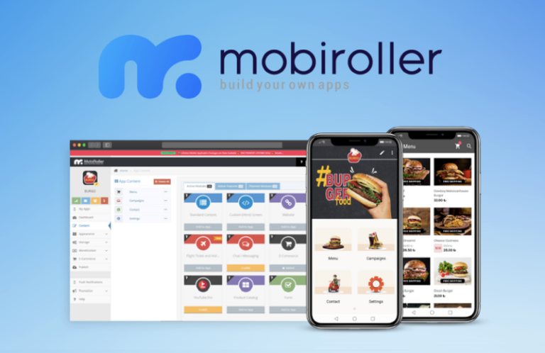 MobiRoller: Yerli Kod Yazmadan Mobil Uygulama Geliştirme Aracı AppSumo’da
