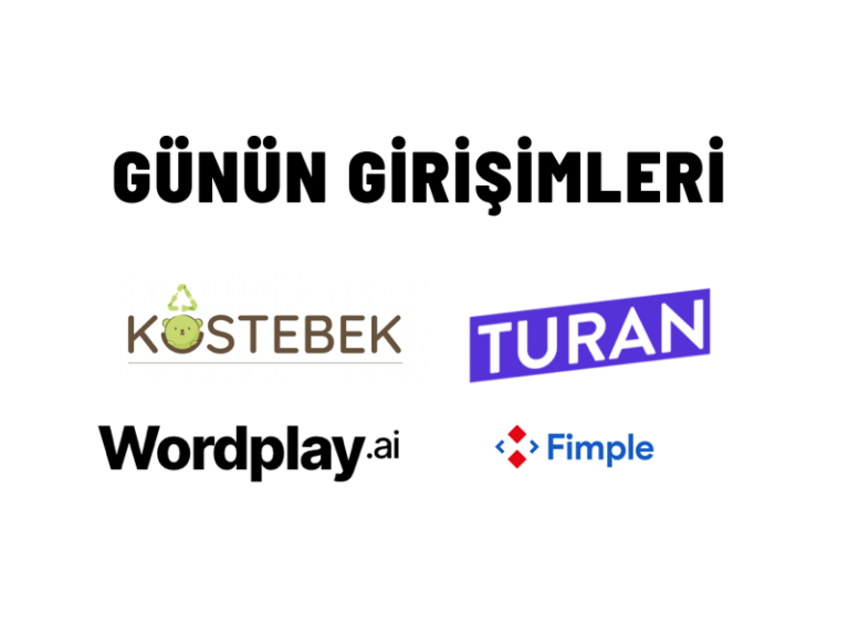 Günün Girişimleri 3: Wordplay, Turan, Köstebek, Fimple