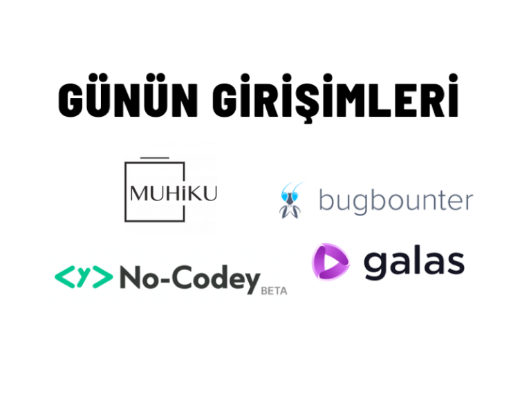 Günün Girişimleri 46: Muhiku (%10 indirim), BugBounter, No-codey, Galas