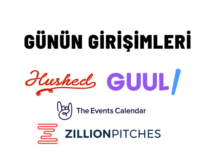 Günün Girişimleri 52: Hushed, Guul, Zillion Pitches, The Events Calendar
